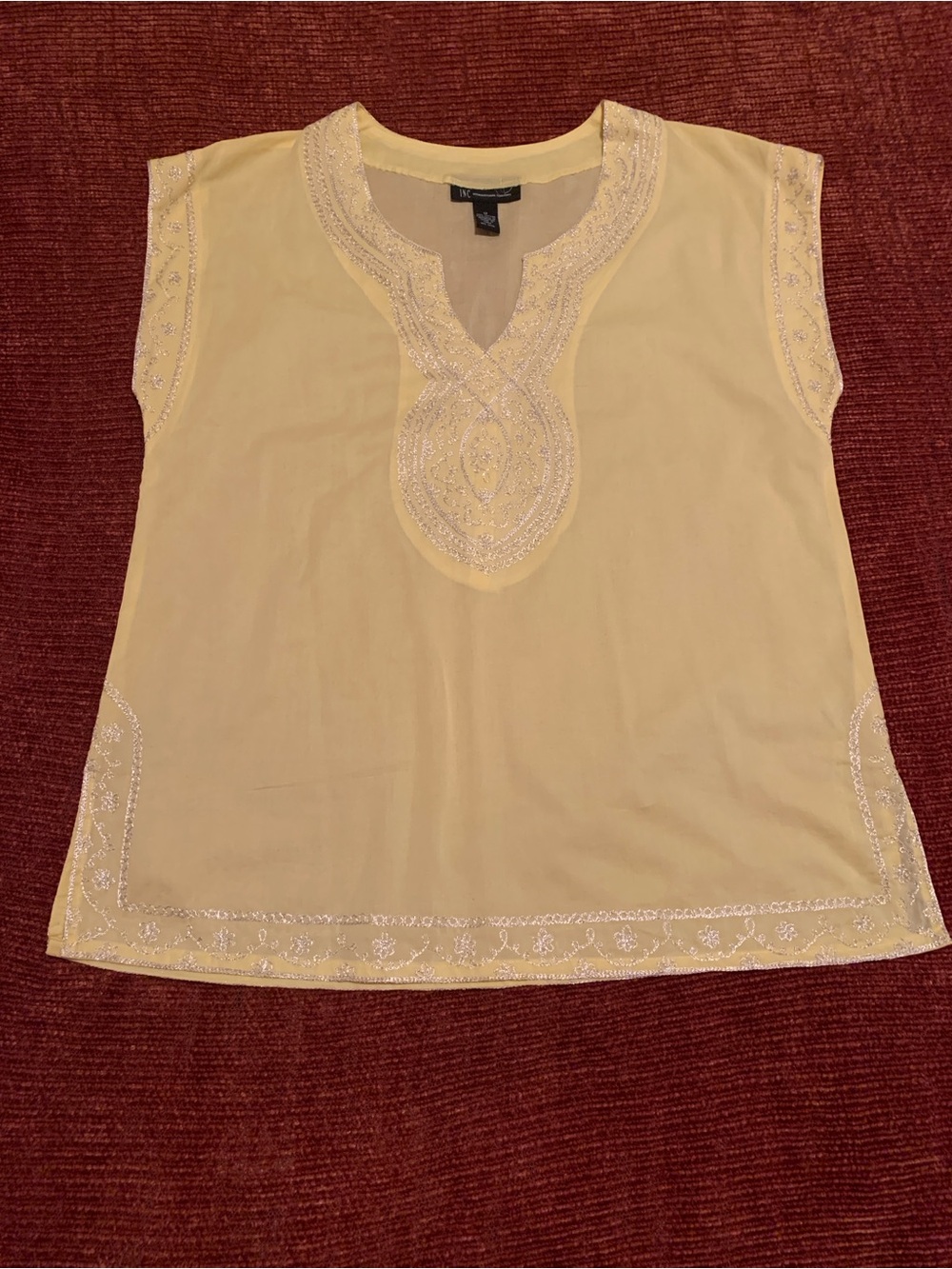 Yellow Hindu-Themed Top - Picture 14 of 14